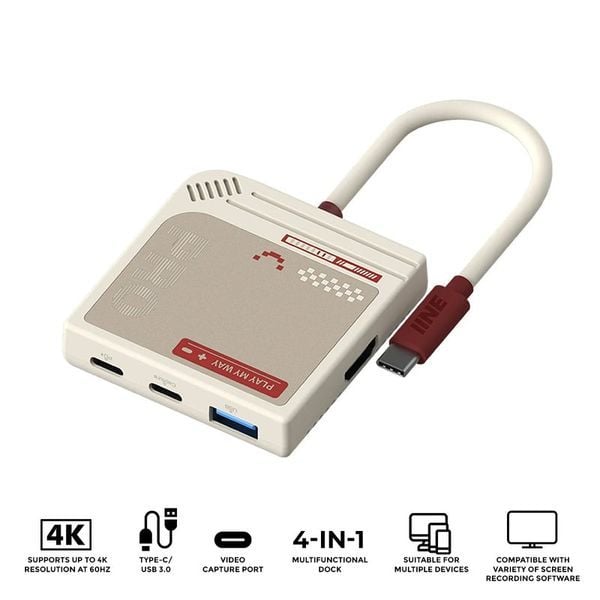Thiết bị Capture Card 4-in-1